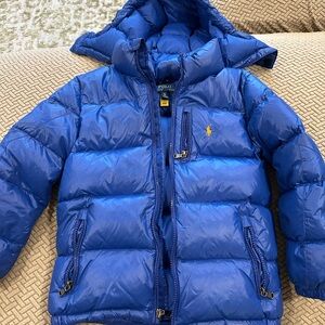 Ralph Lauren Blue Puffer Jacket